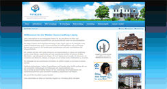 Desktop Screenshot of hausverwaltung-leipzig.net